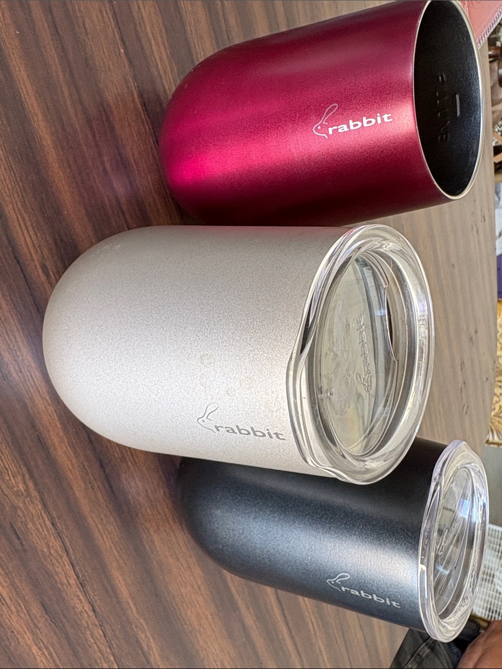 Rabbit Insulated Tumbler - Pearl White Travel Cup